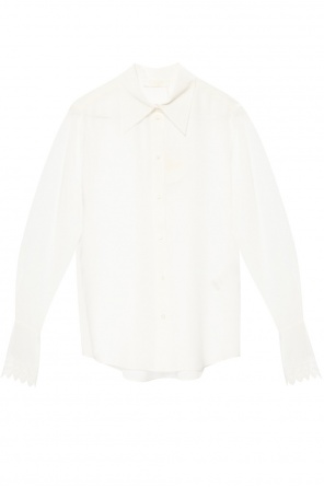 see by chloe Citizens embroidered tied waist blouse item